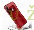 360° kryt zrkadlový iPhone XS Max - červený